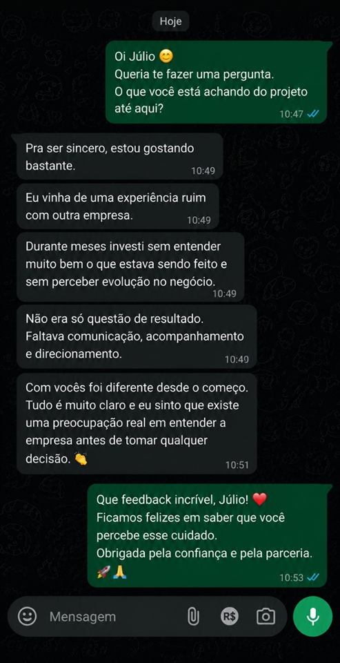 Conversa com Júlio Siqueira